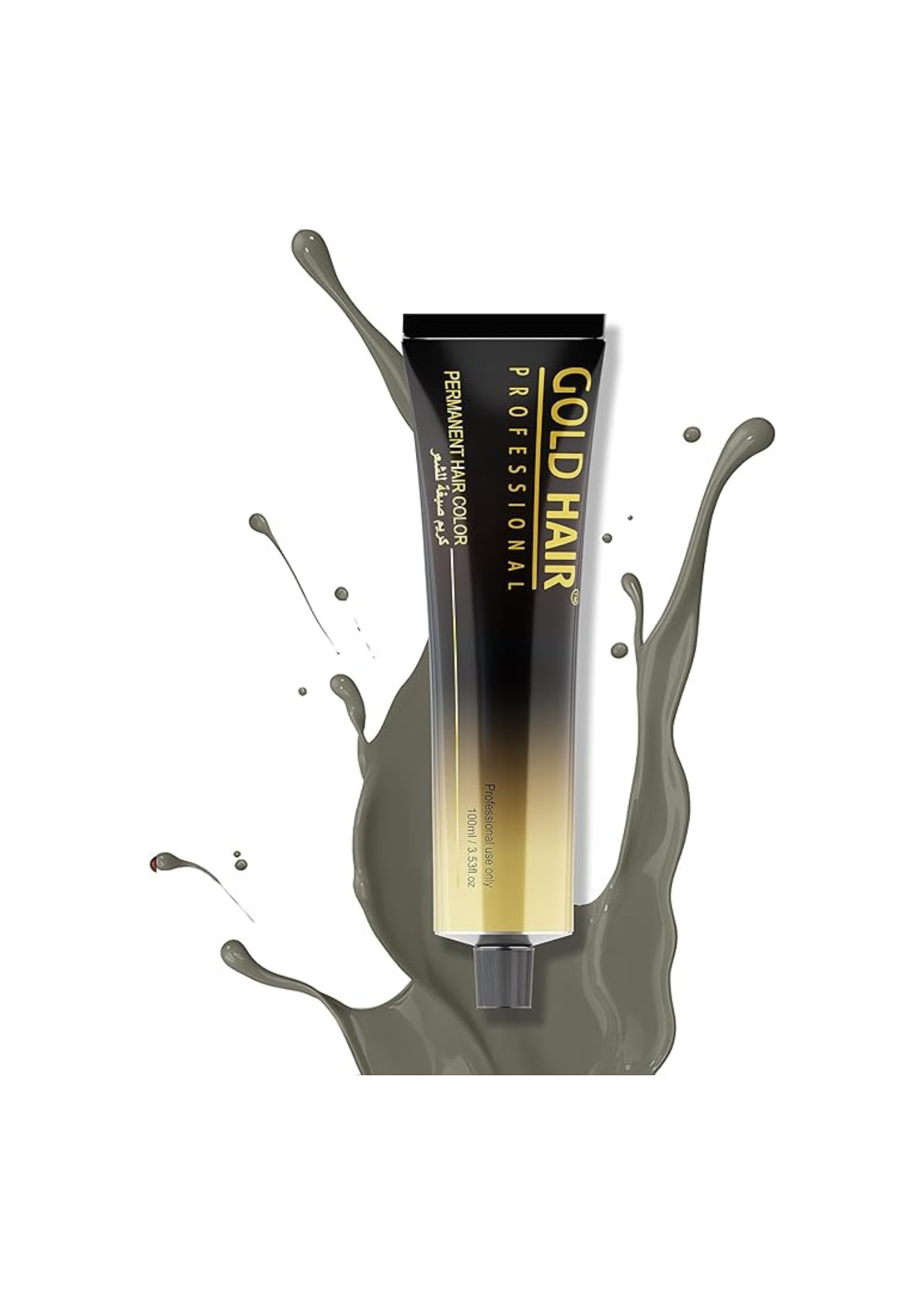 Gold Hair Permanent Color Tropical Cream 100ml