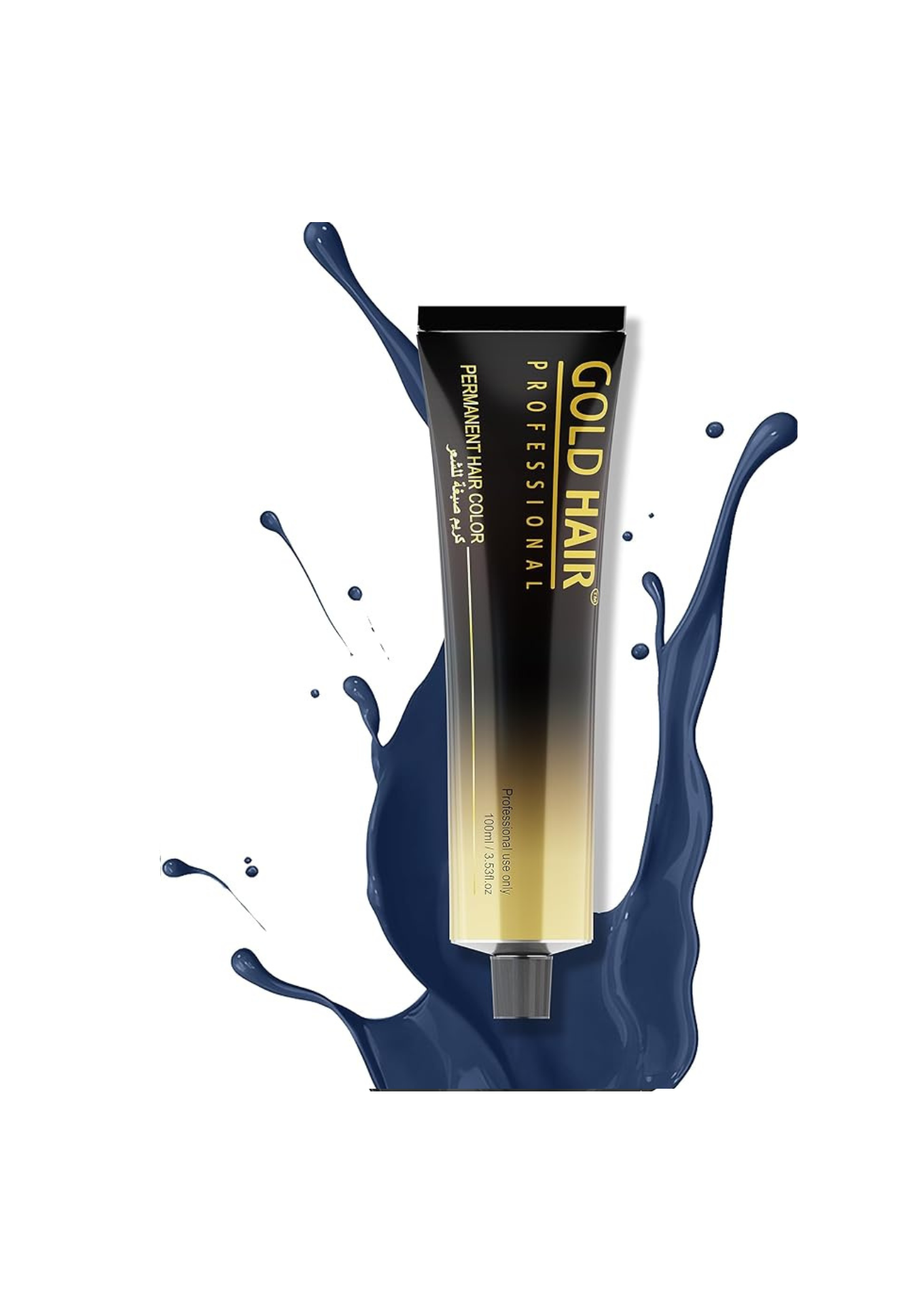 Gold Hair Permanent Color Fashion Moda Cream 100ml