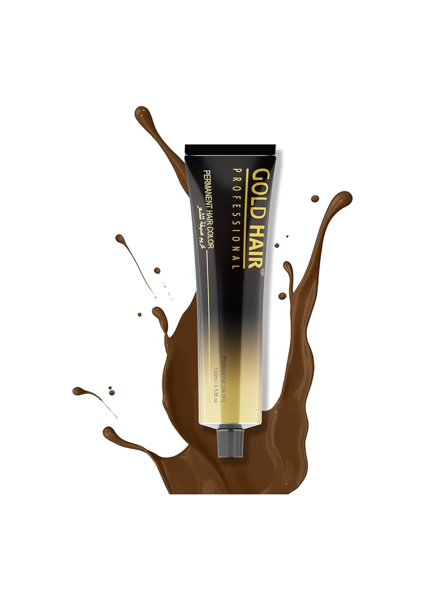 Gold Hair Permanent Color Natural Intensi Cream 100ml