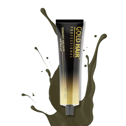 Gold Hair Permanent Color Cardi Natural Cream 100ml - Kenaan International
