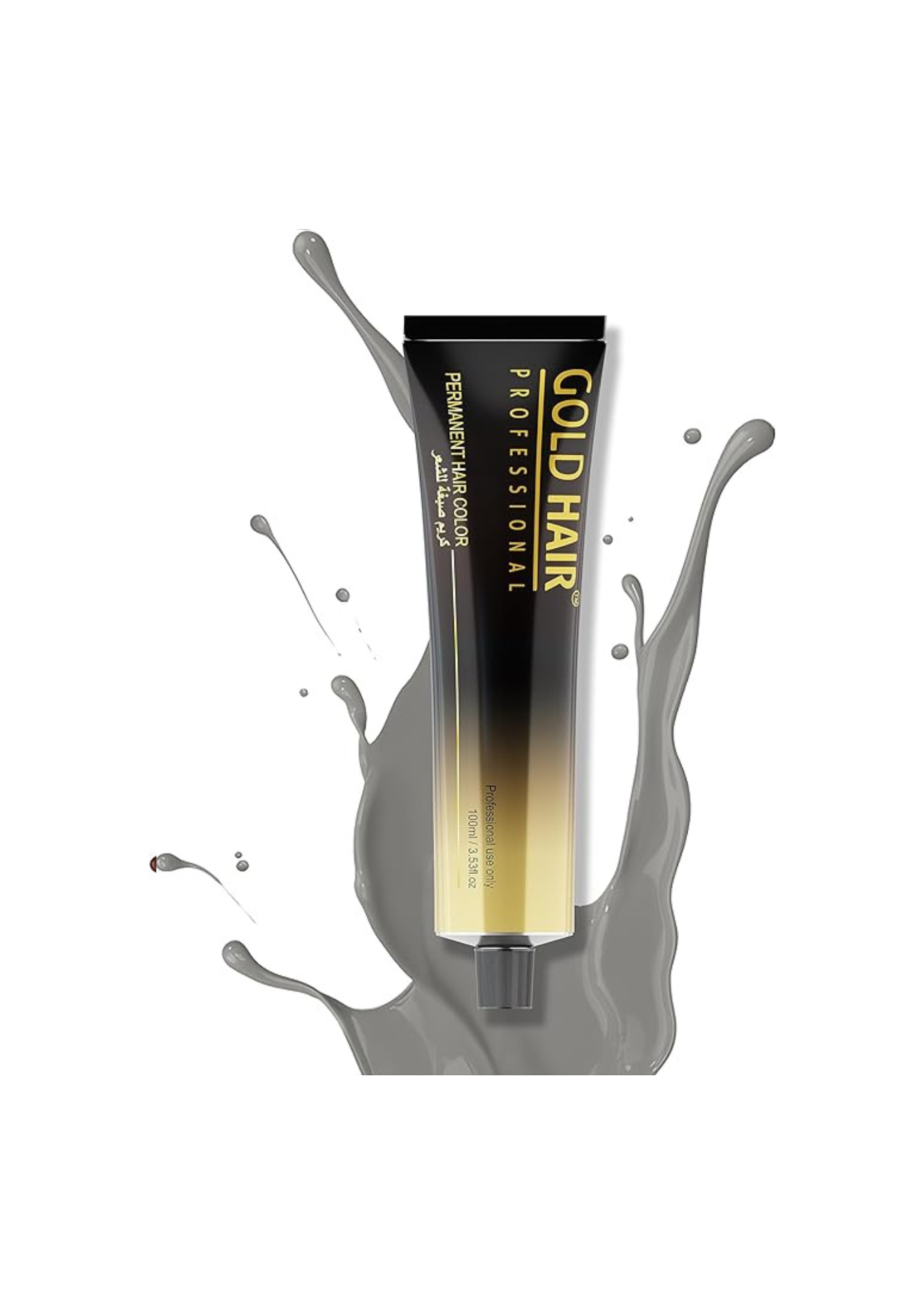 Gold Hair Permanent Color Tropical Cream 100ml