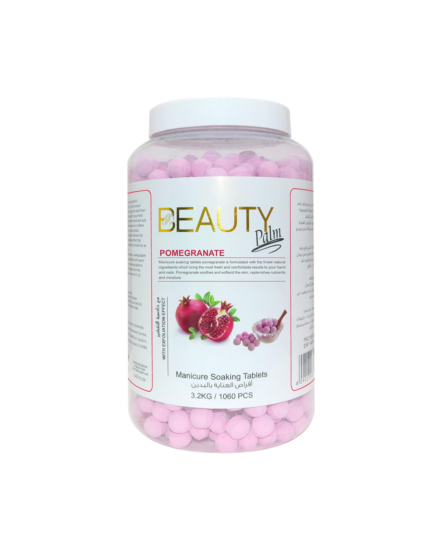 Beauty Palm Manicure Soaking Tablets