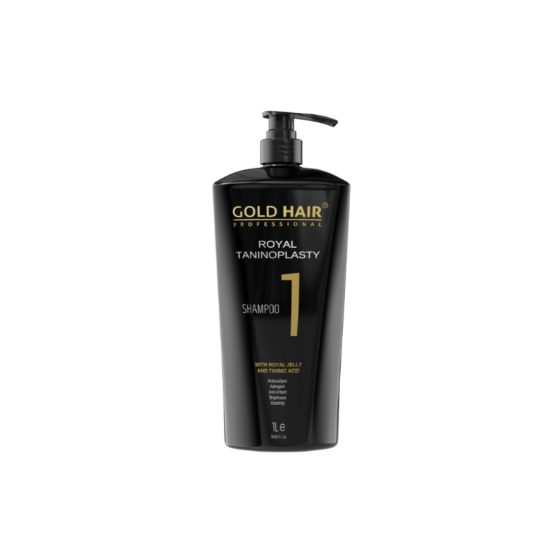 Gold Hair Brazilian Smoothing Treatment Step 123