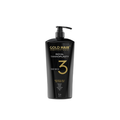 Gold Hair Brazilian Smoothing Treatment Step 123