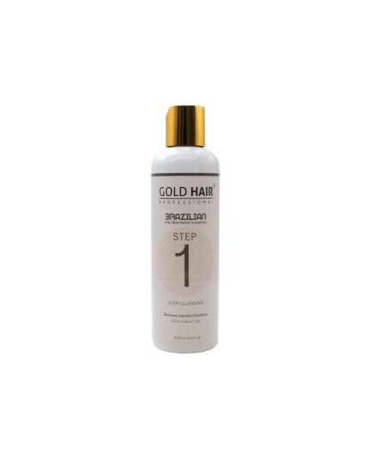 Gold Hair Brazilian Treatment 3 in 1