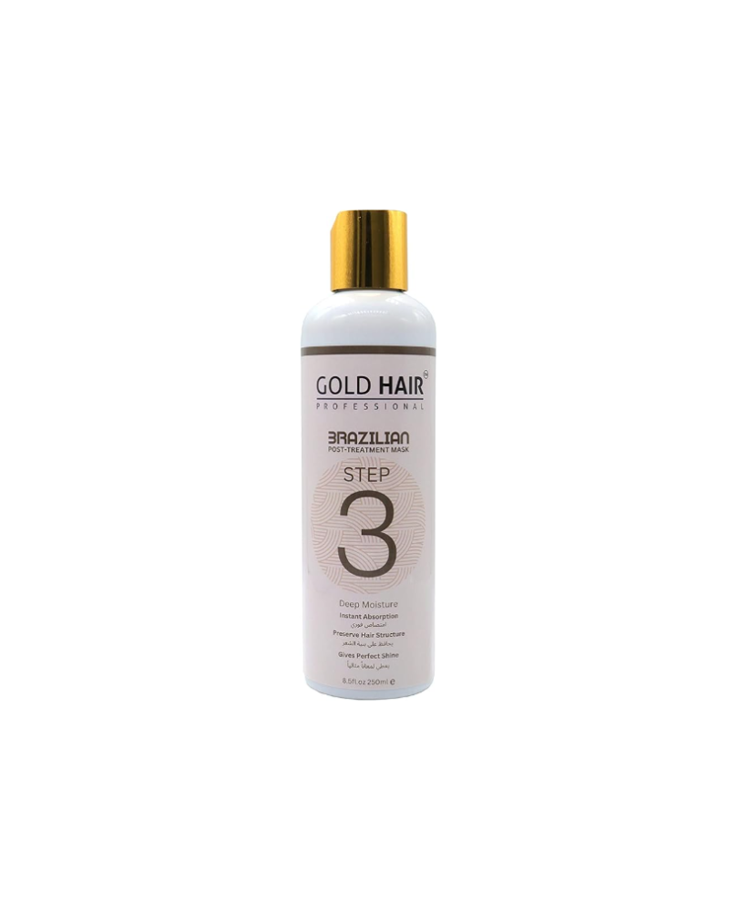 Gold Hair Brazilian Treatment 3 in 1