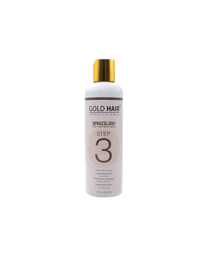 Gold Hair Brazilian Treatment 3 in 1