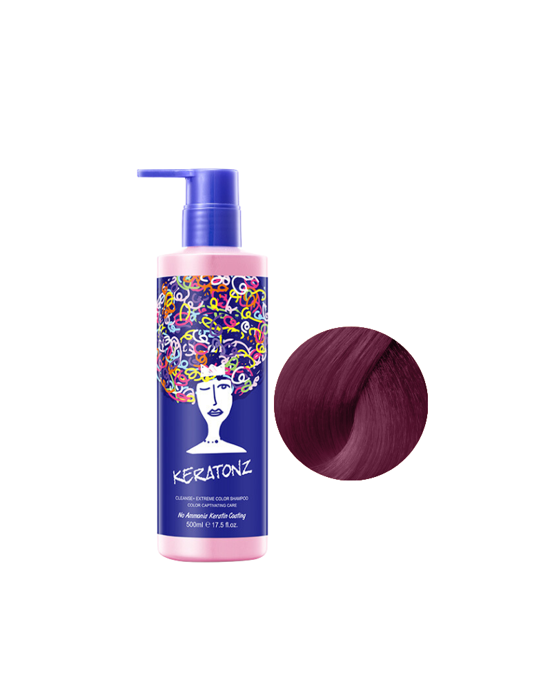 Keratonz Cleanse + Extreme Color Shampoo